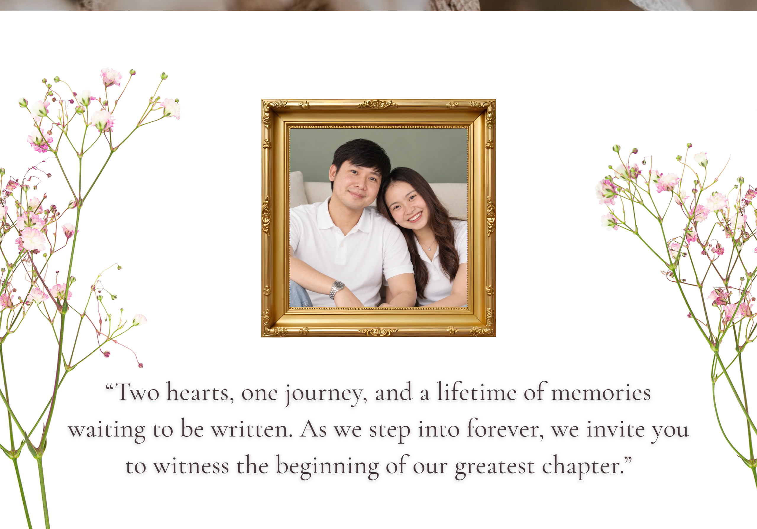 Two hearts, one journey - Franz & Tine